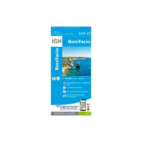 IGN Bonifacio - Carte topographique | Hardloop