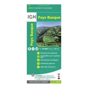 IGN Pays Basque - Carte topographique | Hardloop