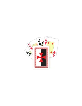 Jeu de cartes Templiers Français ⚔️ Boutique Épées