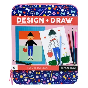 Kit de Dessin et de Collage Fashionistas