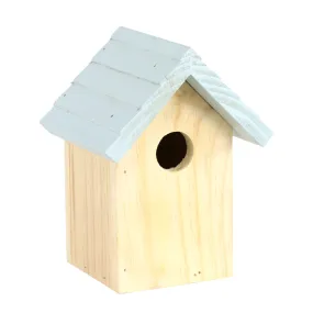 Nichoir Arty pour oiseaux du jardin - L.15 x l.13 x H.20 cm