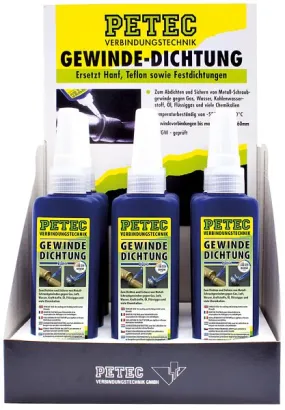 Petec Display filetage d&#039;étanchéité 100g 9 pièces 97233 acheter à bas prix 