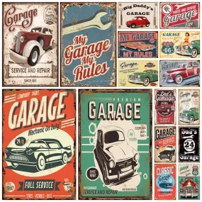 Poster Garage Vintage