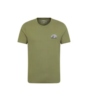 T-shirt homme kaki Mountain Warehouse
