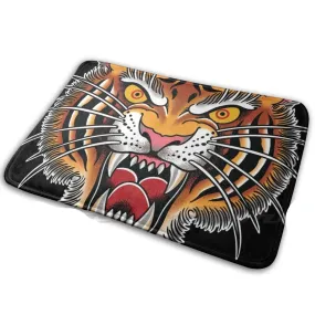 Tapis année 70 noir